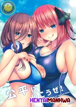 HentaiManhwa.Net - Đọc Kouhei Ni Ikou Ze! - 2toubun No Sex On Beach Online