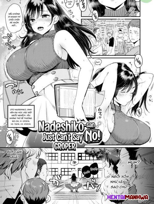 HentaiManhwa.Net - Đọc Nadeshiko-san Just Can't Say No! ~Groper Online