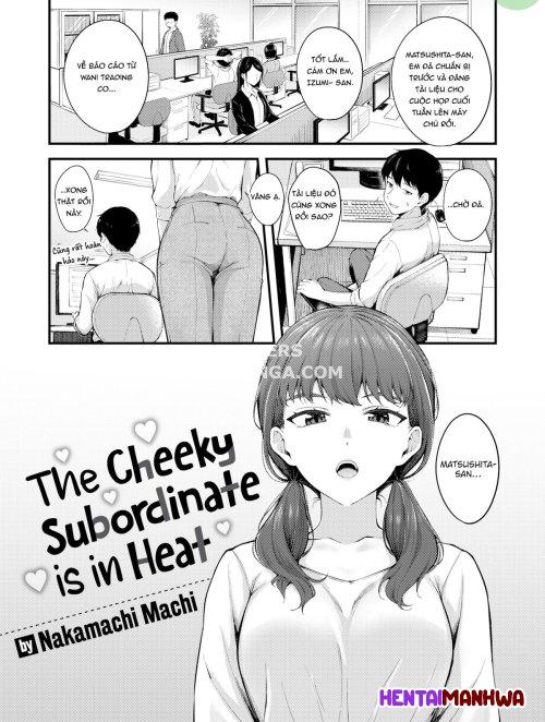 HentaiManhwa.Net - Đọc The Cheeky Subordinate Is In Heat Online