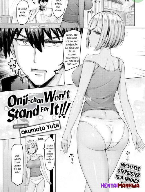 HentaiManhwa.Net - Đọc Onii-chan Won't Stand For It!!! Online