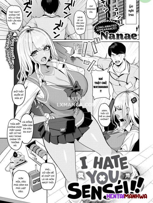 HentaiManhwa.Net - Đọc I Hate You, Sensei!! Online