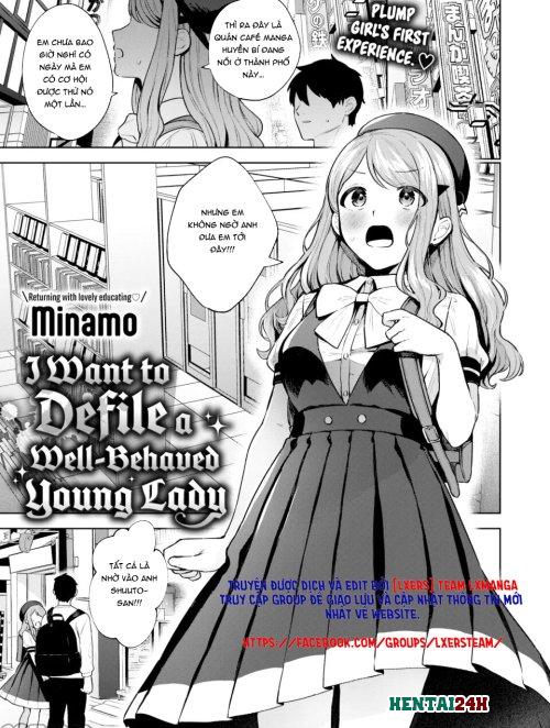 HentaiManhwa.Net - Đọc I Want To Defile A Well-Behaved Young Lady Online